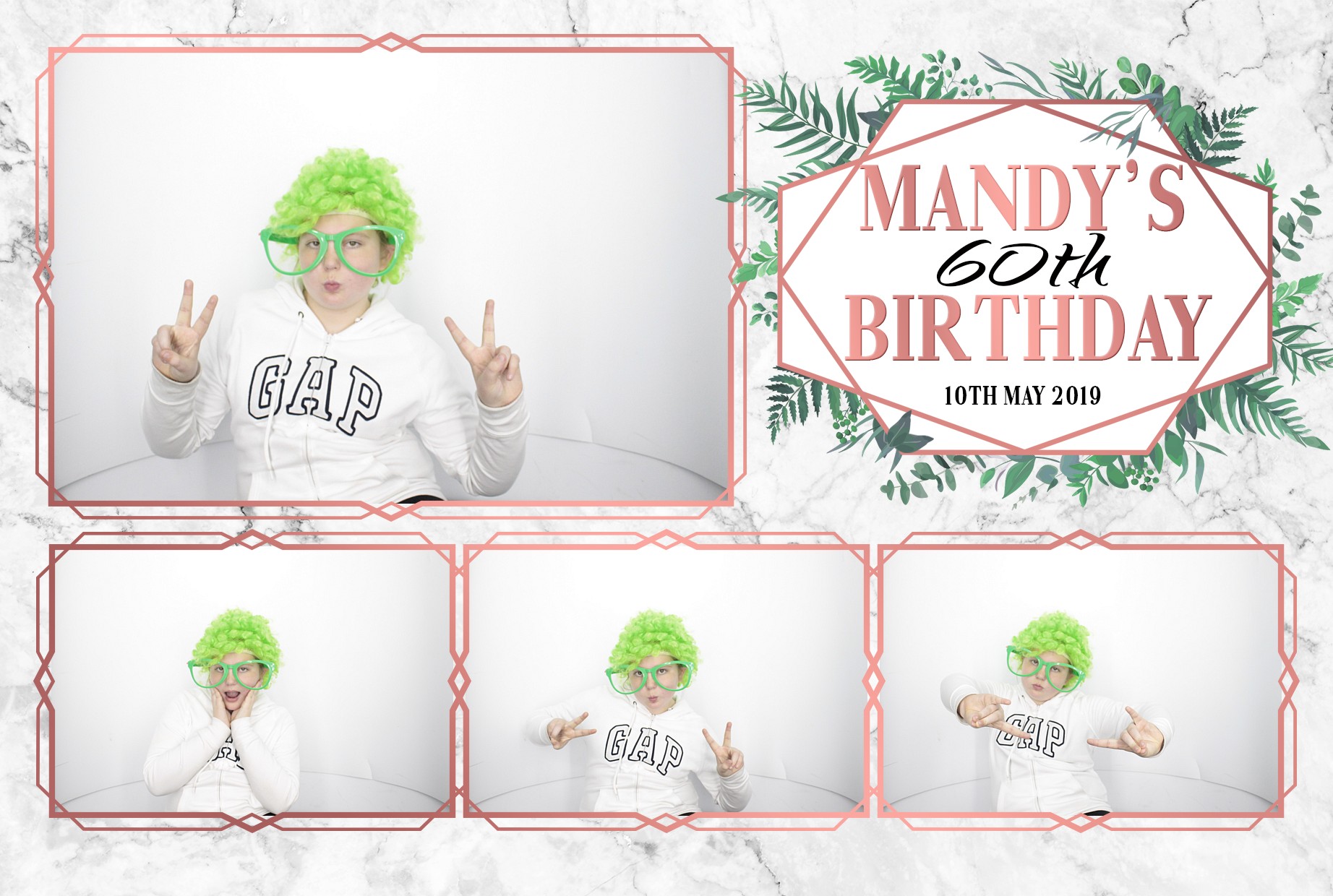 Mandy's 60th  Birthday Party | View more photos from the event at gallery.myphotoboothexperience.co.uk/u/MyPhotoBoothExperienceLtd/Mandys-60th-Birthday-Party